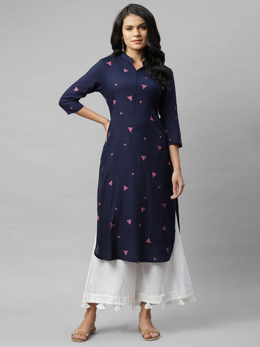 Beautiful Printed Viscose Kurti