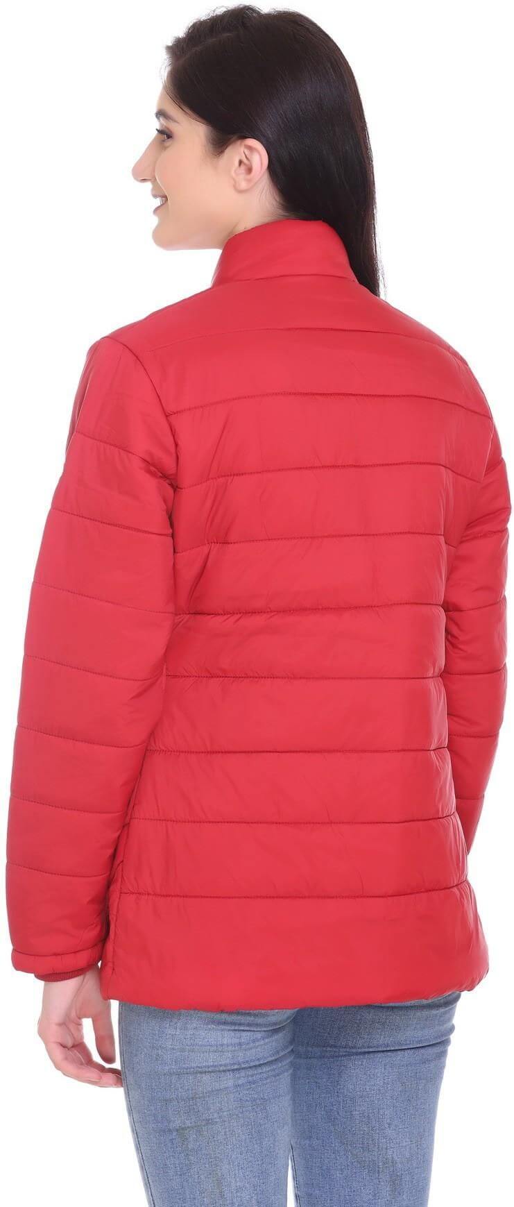 Women Self Design Casual Jacket