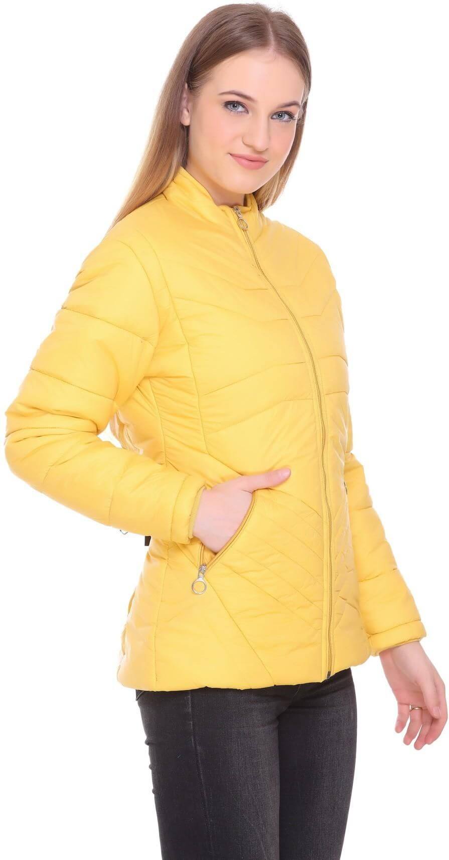 Women Self Design Casual Jacket