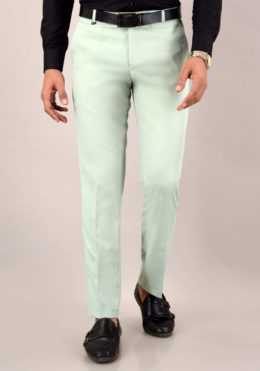 Villain Mid-Rise Stretchable Men's Formal Trousers